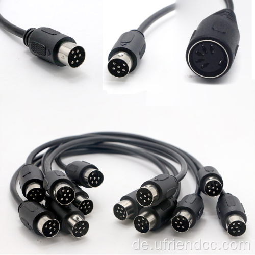 13Pin MIDI DIN Kabel Customized MIDI DIN Kabel